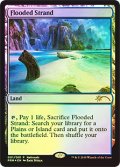 [英語版]【FOIL/イベント】《溢れかえる岸辺/Flooded Strand》(PRM)