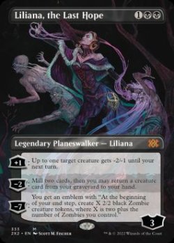 画像1: [英語版]《最後の望み、リリアナ/Liliana, the Last Hope》(2X2)※ボーダーレス