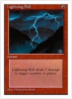 画像1: [英語版]《稲妻/Lightning Bolt》(4ED)