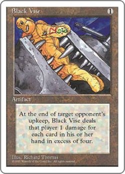 画像1: [英語版]《黒の万力/Black Vise》(4ED)