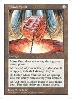 画像1: [英語版/EX]《魔力の櫃/Mana Vault》(5ED)