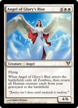 画像1: [日本語版/NM-]《栄光の目覚めの天使/Angel of Glory's Rise》(AVR)