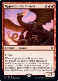 [日本語版]《日和見ドラゴン/Opportunistic Dragon》(ELD)