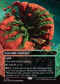 画像1: [日本語版]【FOIL/通常】《怒り狂う山峡/Raging Ravine》(EOS)※ギャラクシー