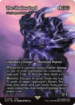 画像1: [日本語版]《ヨーグモスの法務官、ギックス/Gix, Yawgmoth Praetor》(FCA)※闇の王