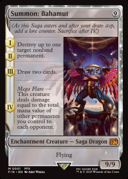 画像1: 【予約販売】[日本語版]《召喚：バハムート/Summon: Bahamut》(FIN)