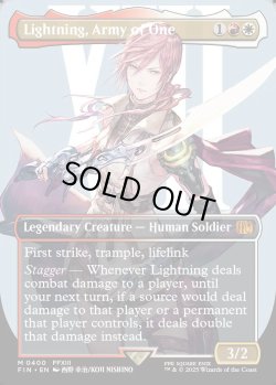 画像1: [日本語版]《シーンドライブ、ライトニング/Lightning, Army of One》(FIN)※ボーダーレス・No.400