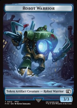 画像1: [日本語版]《ロボット・戦士トークン+英雄トークンNo.006》(FIN)