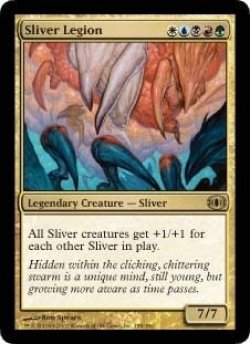 画像1: [日本語版/EX]《スリヴァー軍団/Sliver Legion》(FUT)