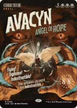 画像1: [英語版]《希望の天使アヴァシン/Avacyn, Angel of Hope》(INR)※ボーダーレス