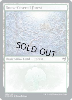 画像1: [日本語版]《冠雪の森/Snow-Covered Forest》(KHM)※No.285