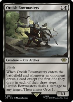 画像1: [英語版/NM-]《オークの弓使い/Orcish Bowmasters》(LTR)