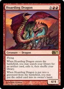 画像1: [英語版]《溜め込むドラゴン/Hoarding Dragon》(M11)