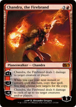 画像1: [日本語版]《炬火のチャンドラ/Chandra, the Firebrand》(M13)