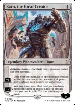 画像1: [英語版]《大いなる創造者、カーン/Karn, the Great Creator》(MB2)