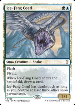 画像1: [英語版]《氷牙のコアトル/Ice-Fang Coatl》(MB2)