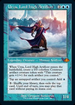 画像1: [日本語版]【FOIL/通常】《最高工匠卿、ウルザ/Urza, Lord High Artificer》(MH1)※旧枠