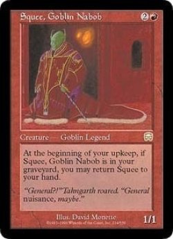 画像1: [英語版/PLD]《ゴブリンの太守スクイー/Squee, Goblin Nabob》(MMQ)