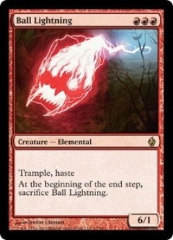 画像1: [英語版]【FOIL/通常】《ボール・ライトニング/Ball Lightning》(PD2)