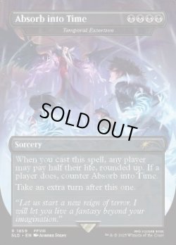 画像1: [英語版]【FOIL/通常】《時間の恐喝/Temporal Extortion》(SLD)※時への吸収