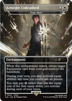 画像1: [日本語版]【FOIL/通常】《再鍛造/Forge Anew》(SLD)※真・ファントムソード