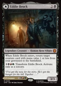 画像1: [日本語版]【FOIL/通常】《エディ・ブロック/Eddie Brock》(SPM)
