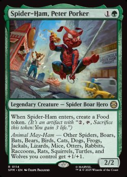 画像1: 【予約販売】[日本語版]《スパイダーハム、ピーター・ポーカー/Spider-Ham, Peter Porker》(SPM)