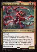 [日本語版]【FOIL/通常】《真紅の混沌、カーネイジ/Carnage, Crimson Chaos》(SPM)