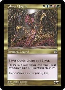画像1: [日本語版/NM-]《スリヴァーの女王/Sliver Queen》(STH)
