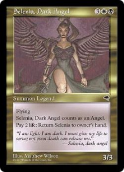 画像1: [英語版/PLD]《闇の天使セレニア/Selenia, Dark Angel》(TMP)