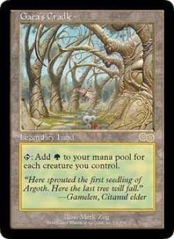 画像1: [日本語版]《ガイアの揺籃の地/Gaea's Cradle》(USG)