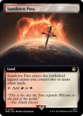 [英語版/NM-]【FOIL/通常】《日没の道/Sundown Pass》(WHO)※拡張アート