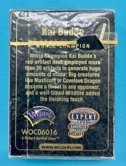 画像2: [英語版]《World Championship Decks 1999 Kai Budde:赤茶単》(WC99)※実物写真付き・外装、外箱に痛みあり