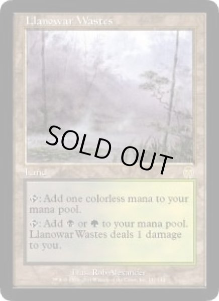 画像1: [英語版/EX]《ラノワールの荒原/Llanowar Wastes》(APC) (1)