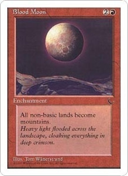 画像1: [英語版]《血染めの月/Blood Moon》(CHR) (1)