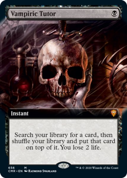 画像1: [日本語版]《吸血の教示者/Vampiric Tutor》(CMR)※拡張アート版 (1)