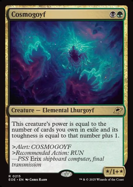 画像1: 【予約販売】[日本語版]《コスモゴイフ/Cosmogoyf》(EOE) (1)
