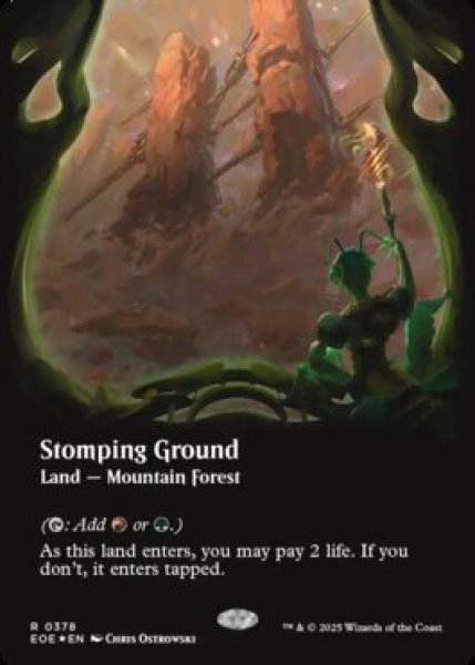 画像1: [日本語版]【FOIL/通常】《踏み鳴らされる地/Stomping Ground》(EOE)※ギャラクシー (1)