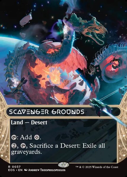 画像1: [日本語版]《屍肉あさりの地/Scavenger Grounds》(EOS) (1)