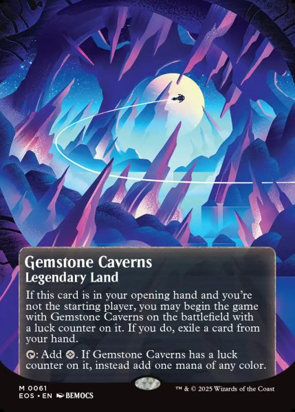 画像1: [英語版]《宝石の洞窟/Gemstone Caverns》(EOS)※N0.061 (1)