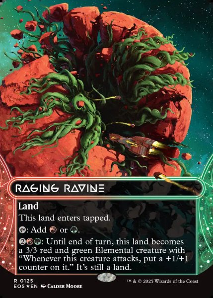 画像1: [日本語版]【FOIL/通常】《怒り狂う山峡/Raging Ravine》(EOS)※ギャラクシー (1)