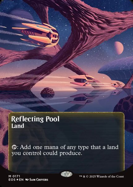 画像1: [日本語版]【FOIL/通常】《反射池/Reflecting Pool》(EOS)※ギャラクシー (1)