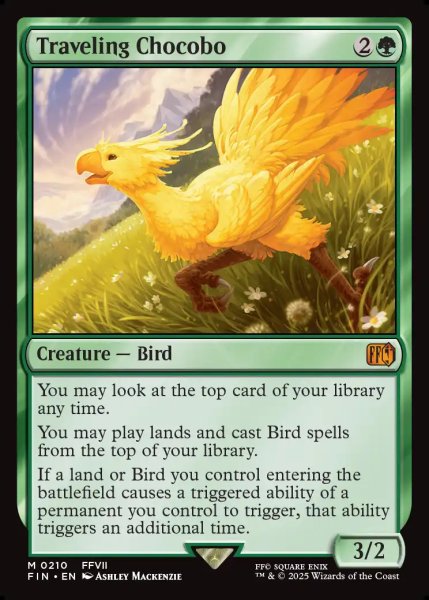 画像1: 【予約販売】[日本語版]《旅するチョコボ/Traveling Chocobo》(FIN) (1)