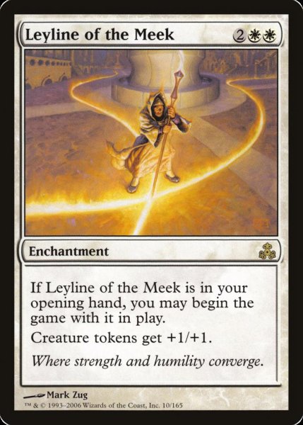 画像1: [英語版/EX]《弱者の力線/Leyline of the Meek》(GPT) (1)