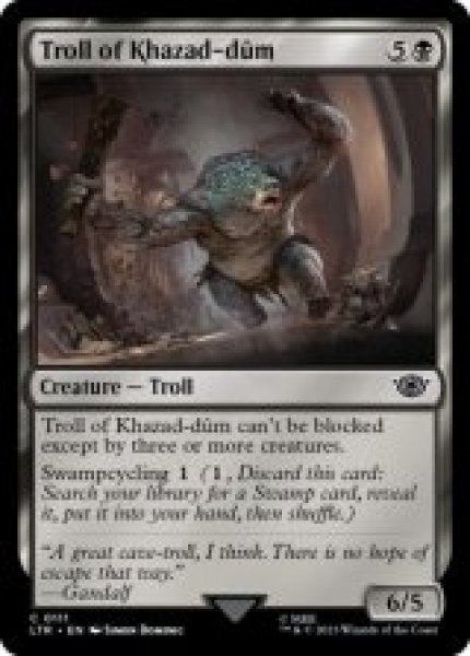 画像1: [英語版]《カザド＝ドゥームのトロール/Troll of Khazad-dum》(LTR) (1)
