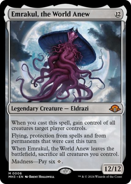 画像1: [日本語版]《再誕世界、エムラクール/Emrakul, the World Anew》(MH3) (1)