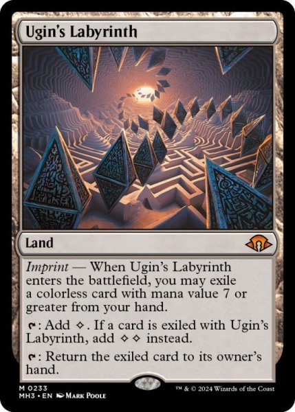 画像1: [日本語版]《ウギンの迷宮/Ugin's Labyrinth》(MH3) (1)