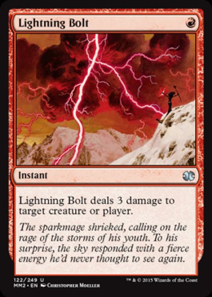 画像1: [英語版]《稲妻/Lightning Bolt》(MM2) (1)