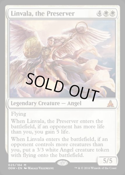 画像1: [日本語版]《保護者、リンヴァーラ/Linvala, the Preserver》(OGW) (1)