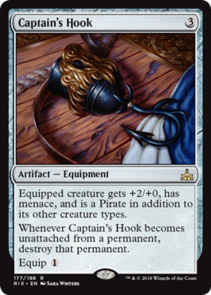 画像1: [英語版]《船長の鉤/Captain's Hook》(RIX) (1)